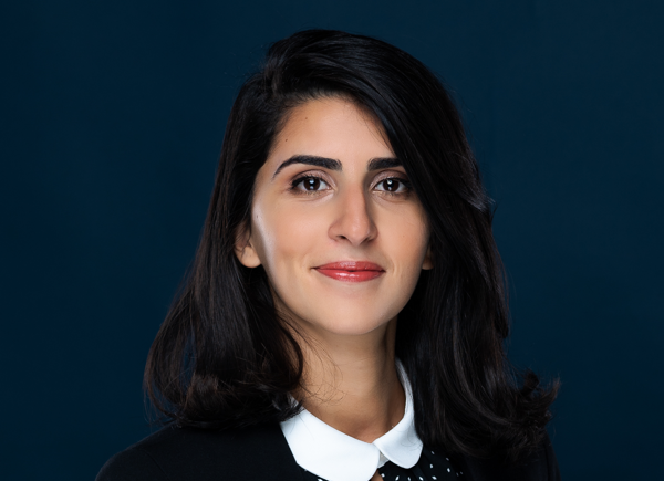 Headshot of a woman in a business suit